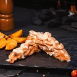 SALMÓN EN SALSA DE CAMARÓN