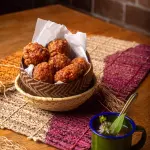 Bolinho de carne seca