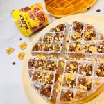 waffle de vainilla cofler block