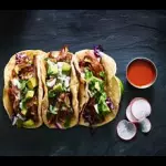 Taco con queso