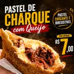 Pastel de Charque com Queijo
