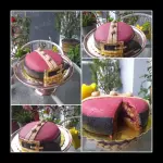 Torta Navideña con Fondant Saludable