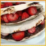 Nutella com morango