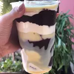 Vitamina Gourmet em Camadas