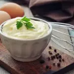 CAZUELA DE MAYONESA CASERA