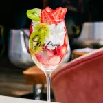 FRESAS C/CREMA KIWI LIMÓN
