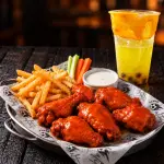 Promo1 (alitas+papas+bebida)
