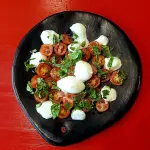 Caprese Burrata y Tomates Uvalina