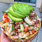 TOSTADA DE CEVICHE MIXTO