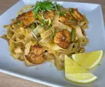 Pad thai de camaron
