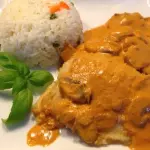 FILETE PESCADO AL CHIPOTLE CREMOSO