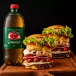 2 X - Tudo + guaraná 1 litro
