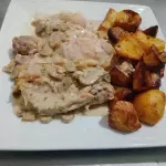 POLLO AL CHAMPIÑON