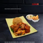 M13-Pollo Trozos con Piña y Durazno