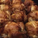 1/4 Pollo asado solo