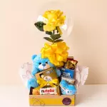 CAIXOTE DE LUXO AMARELO
