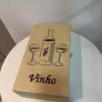 Caixa vinho e taça COD: 93211