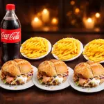 COMBO MENÚ 3 KEBAB RUSTICO + COLA 1L