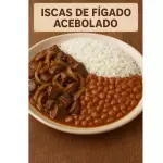 isca de figado acebolado