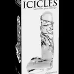 DILDO VIDRIO TESTICULO 6´