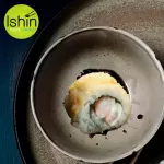 J5 Salmon crispy, queso y cebollín