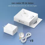 Clave: GAR160 Cargador  V8 2.4