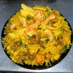 54b. Chao Fan Mixto con Salsa Curry