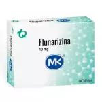 FLUNARIZINA 10MG CAJA X 30 TAB