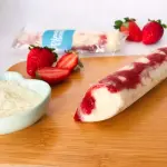 Ninho com morango