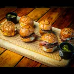 Mini burgers x6