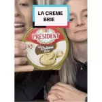 Creme de queijo brie President 200g