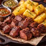 Picanha com Mandioca