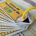 Llavero Tablas de Multiplicar