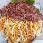 Batata com calabresa (média)