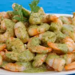 CAMARONES AL CILANTRO