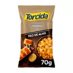 Salgadinho torcida pão de alho