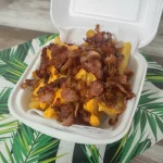 Porção Pequena Bacon e Cheddar