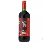 Vinho tinto suave Santomé 1L