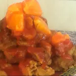 Pollo con naranja