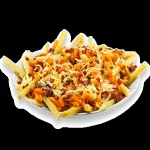 Batata frita  + frango 300gr