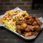 2X DE FRANGO A PASSARINHO C/ BATATA