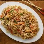 Egg Hakka Noodles