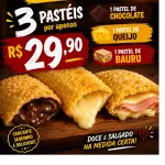 Combo 3 Pastéis
