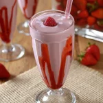 Milk shake 300ml  morango