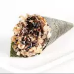 Temaki de salmão skin