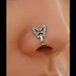 Cuff de nariz zirconia cúbica
