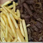 FRITAS COM CARNE