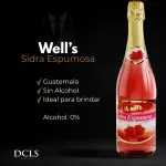 Well's: sidra espumosa (sin alcohol)