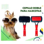 CEPILLO DOBLE PARA MASCOTAS