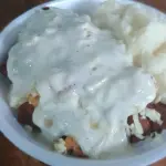 Filé de peixe parmegiana c/ camarão